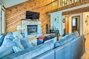 Poconos Vacation Home Walk to Locust Lake!